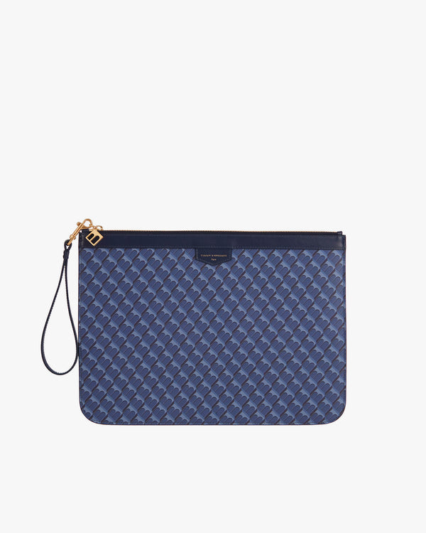 POCHETTE GM MONOGRAM - Bleu