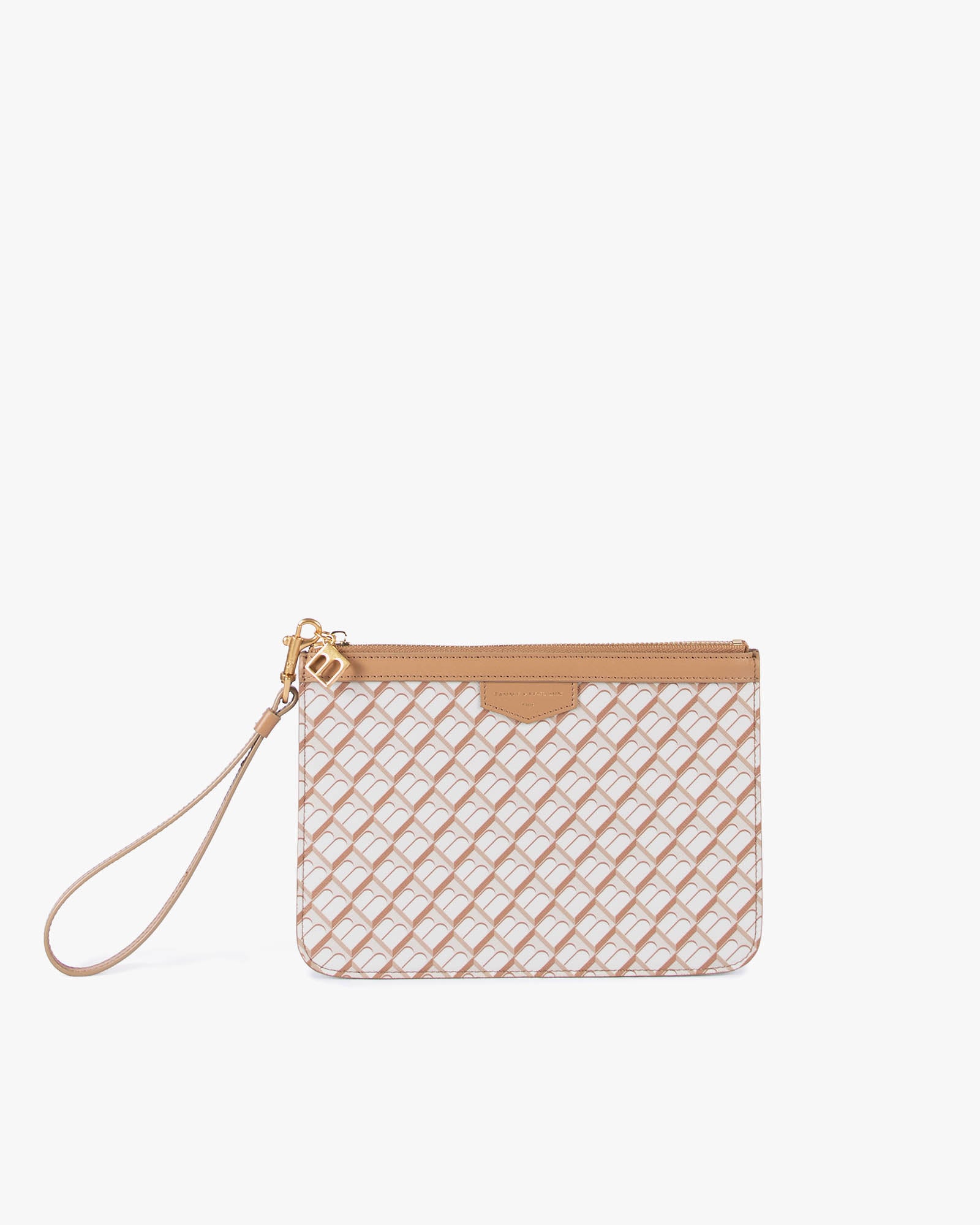 POUCH PM MONOGRAM - Tan