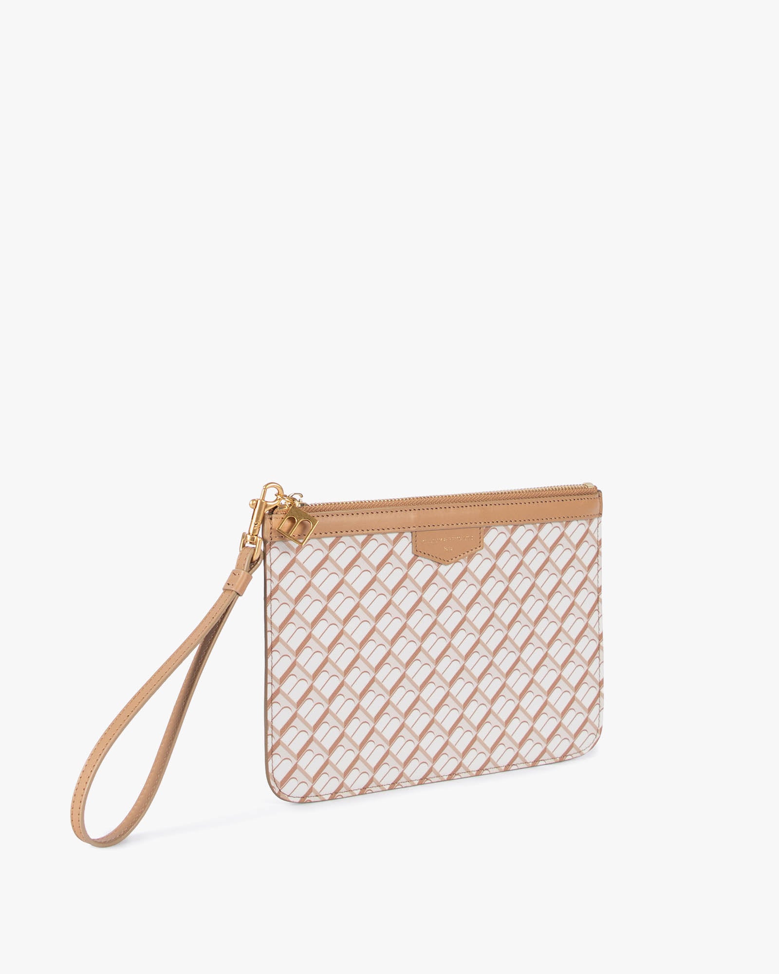 POUCH PM MONOGRAM - Tan
