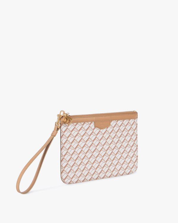 POCHETTE PM MONOGRAM - Tan
