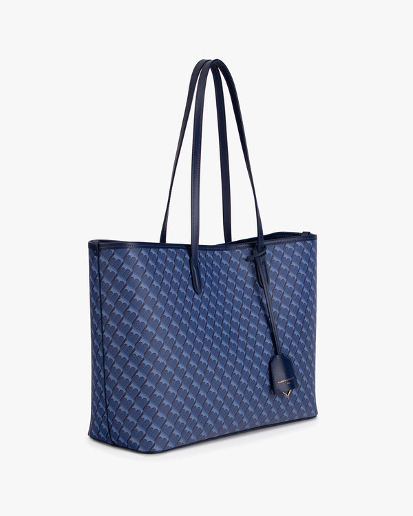 TOTE MONOGRAM - Bleu
