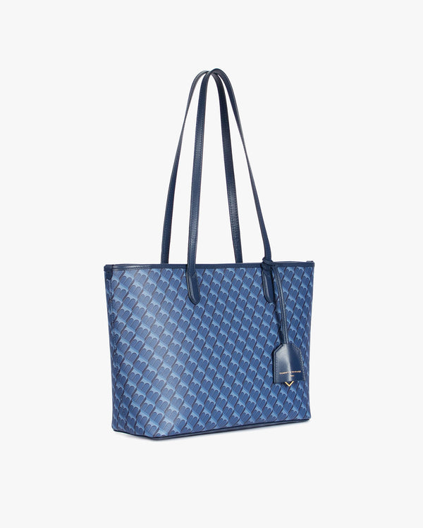 TOTE MONOGRAM PM - Bleu