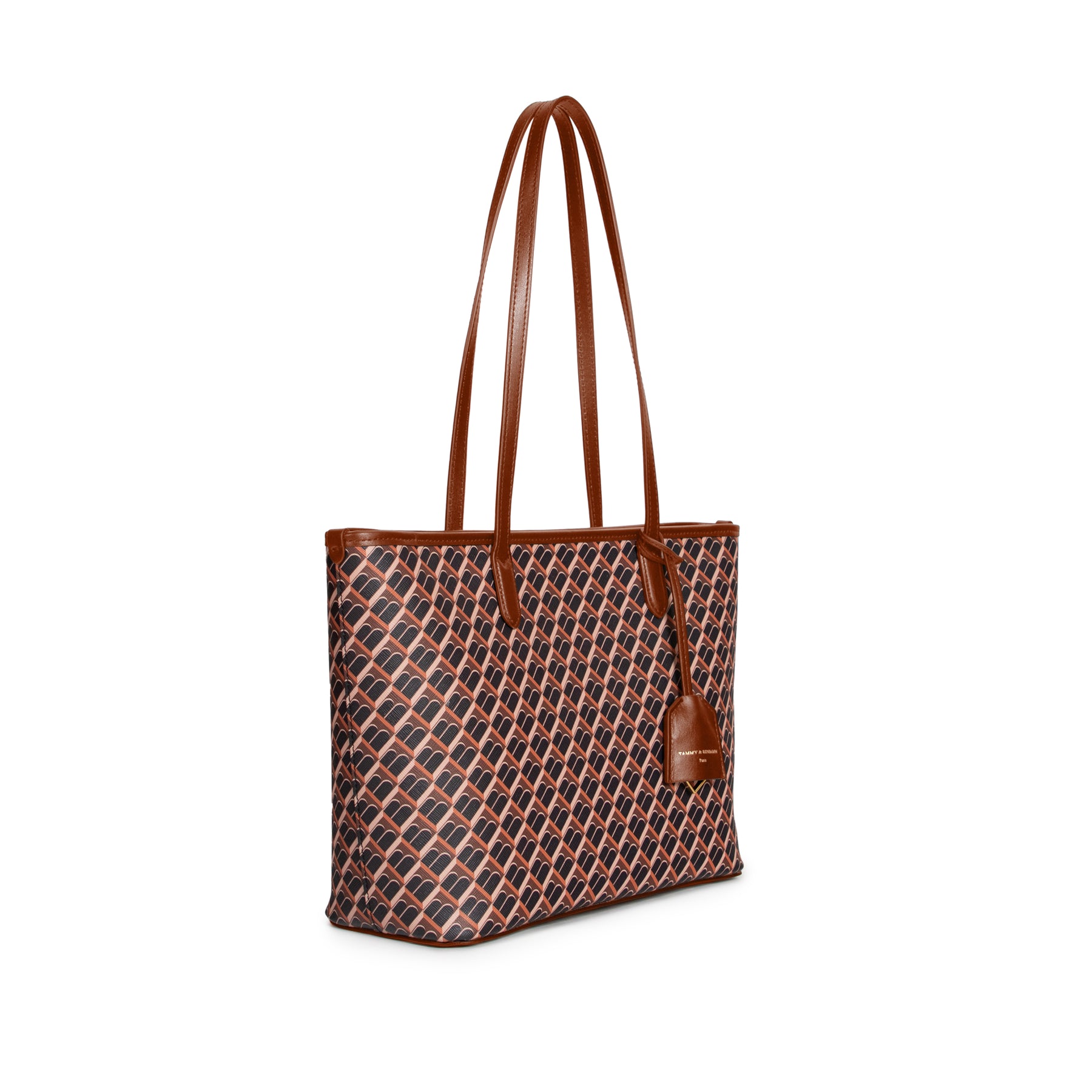 TOTE MONOGRAM PM - Brown