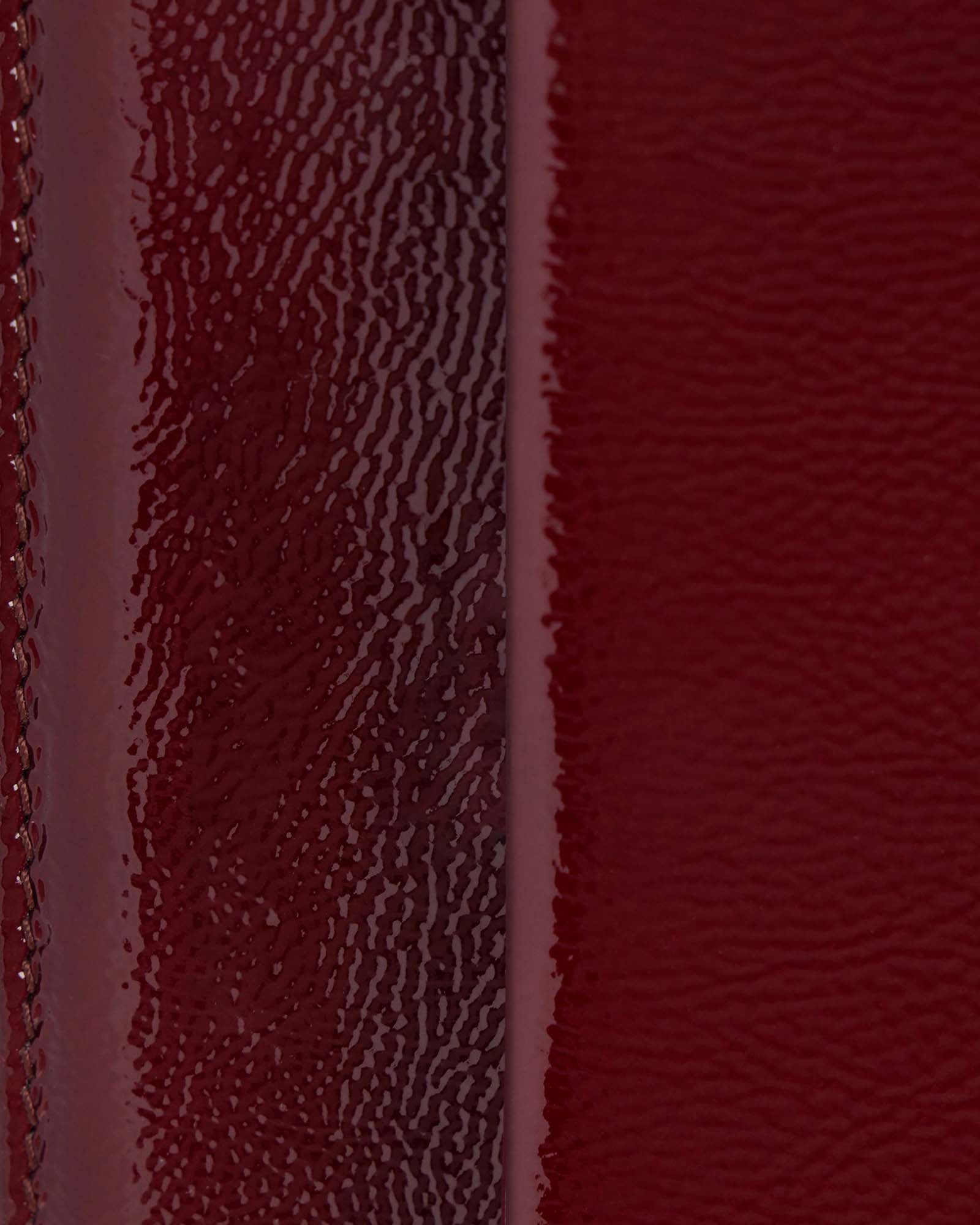 THEA MINI - Burgundy naplak
