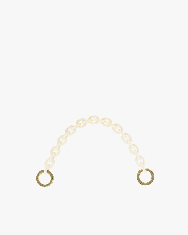 CHAÎNE COURTE - Résine ivoire