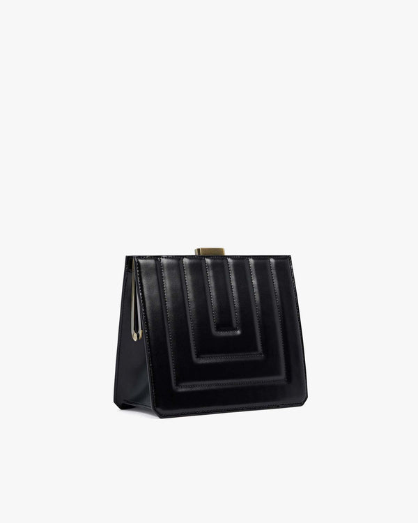 JUDE - Black quilted