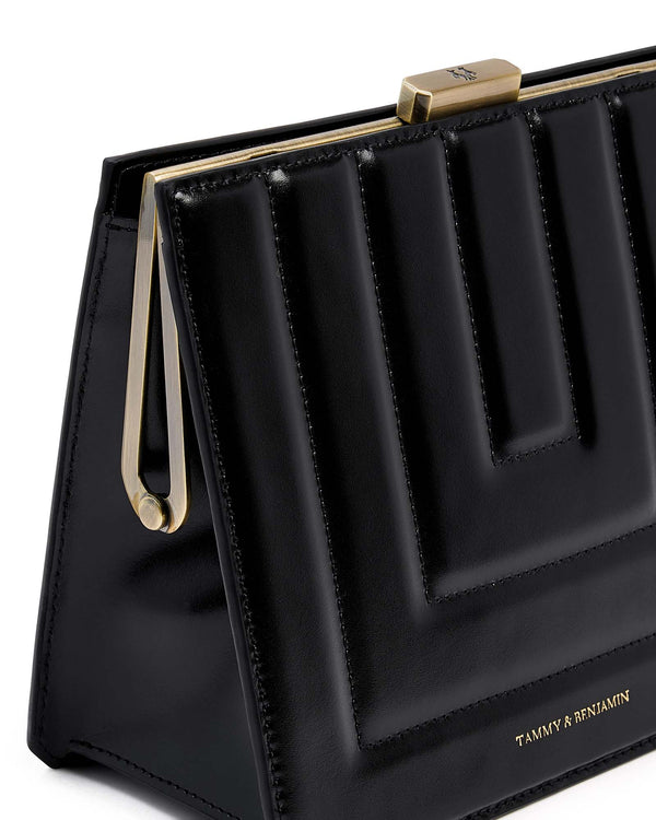 JUDE - Black quilted