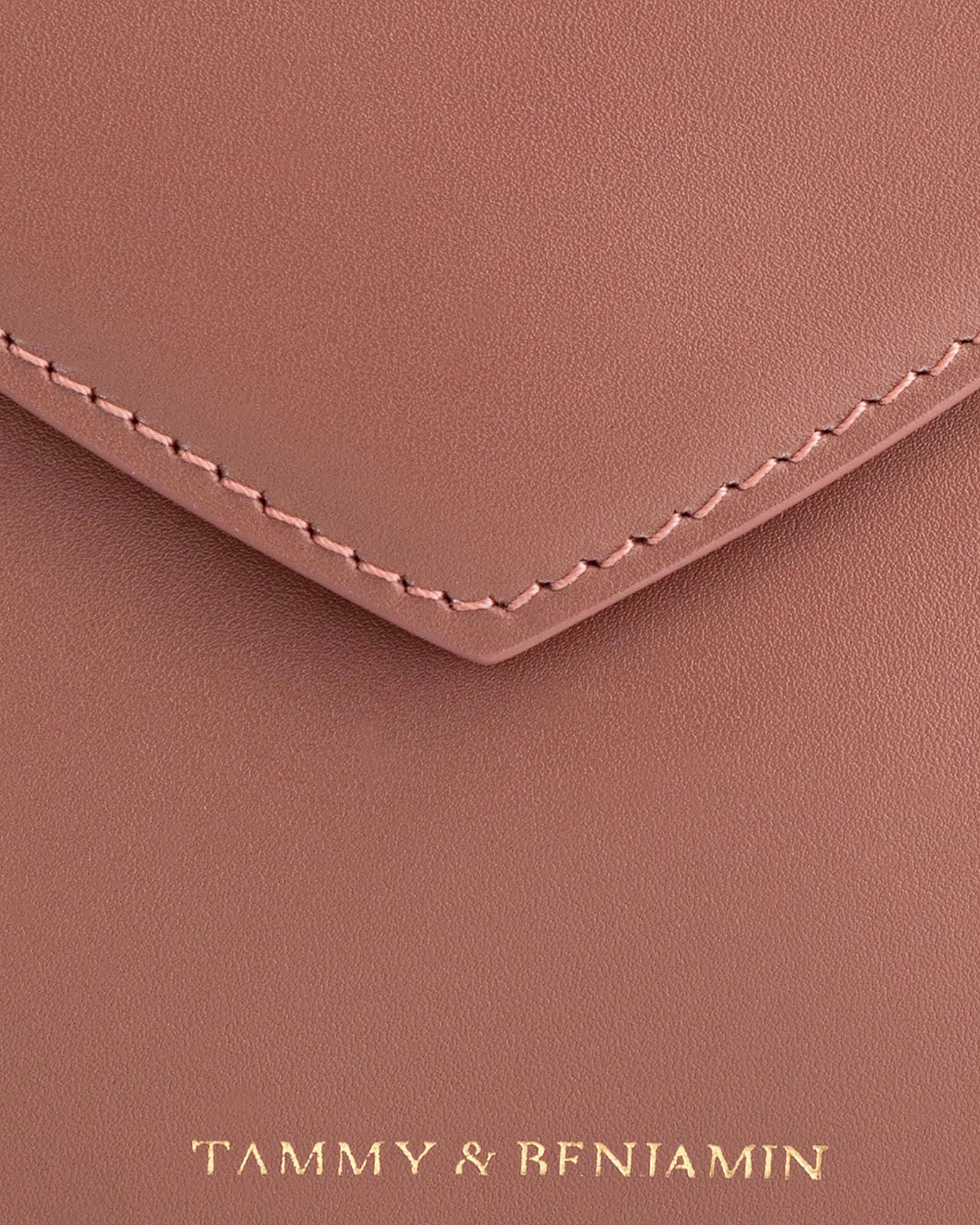 GABRIELLE POUCH - SMOKED PINK