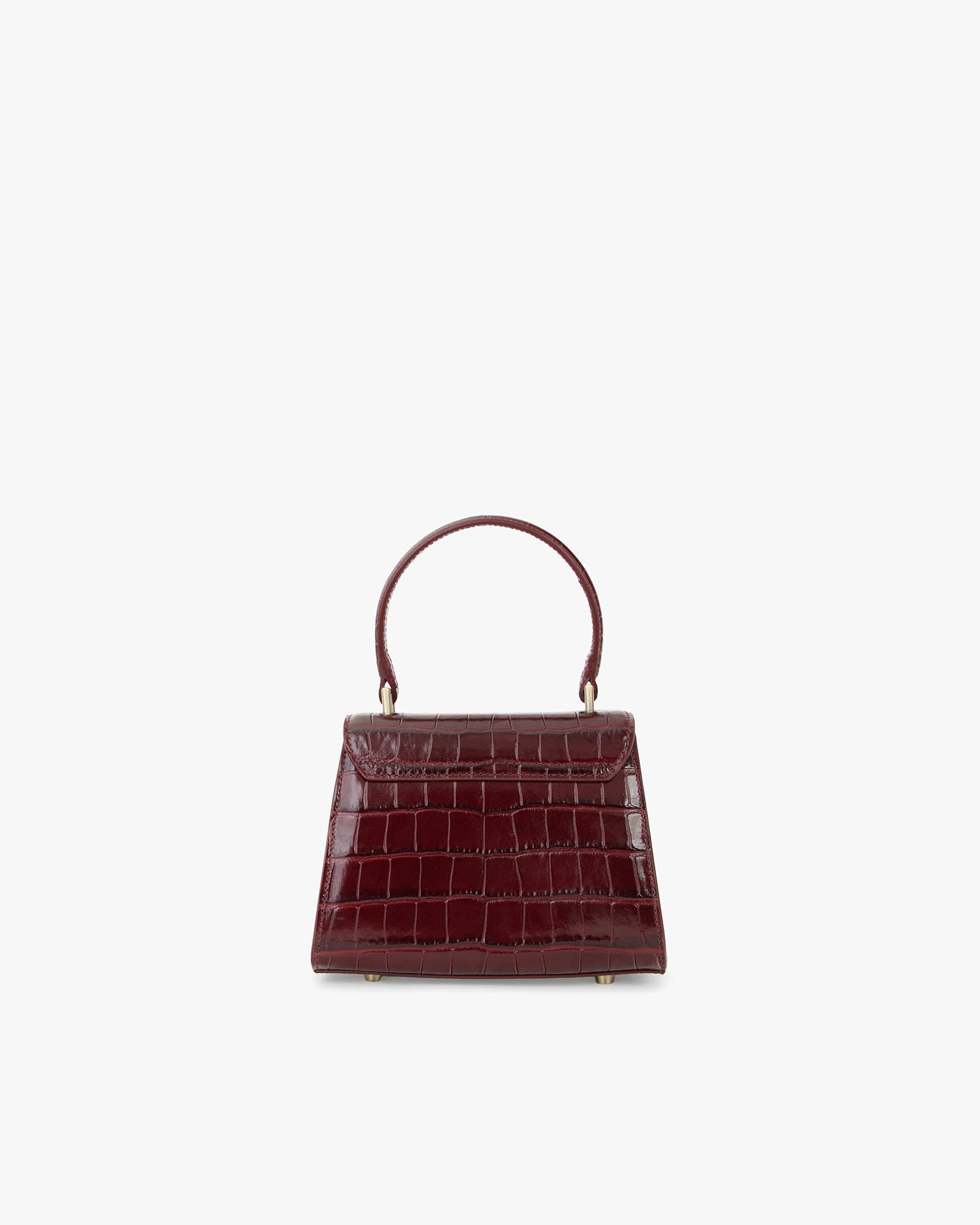 ALEXIA NANO - Bordeaux - Embossé Crocodile