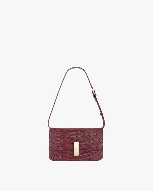 BLAKE - Bordeaux - Embossé Lézard