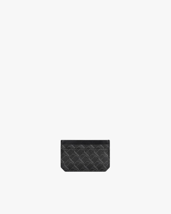 CARD HOLDER MONOGRAM - Black