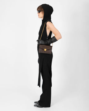 ELEANOR - Brun - Embossé Lézard