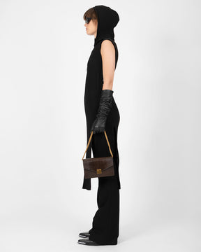 ELEANOR - Brun - Embossé Lézard