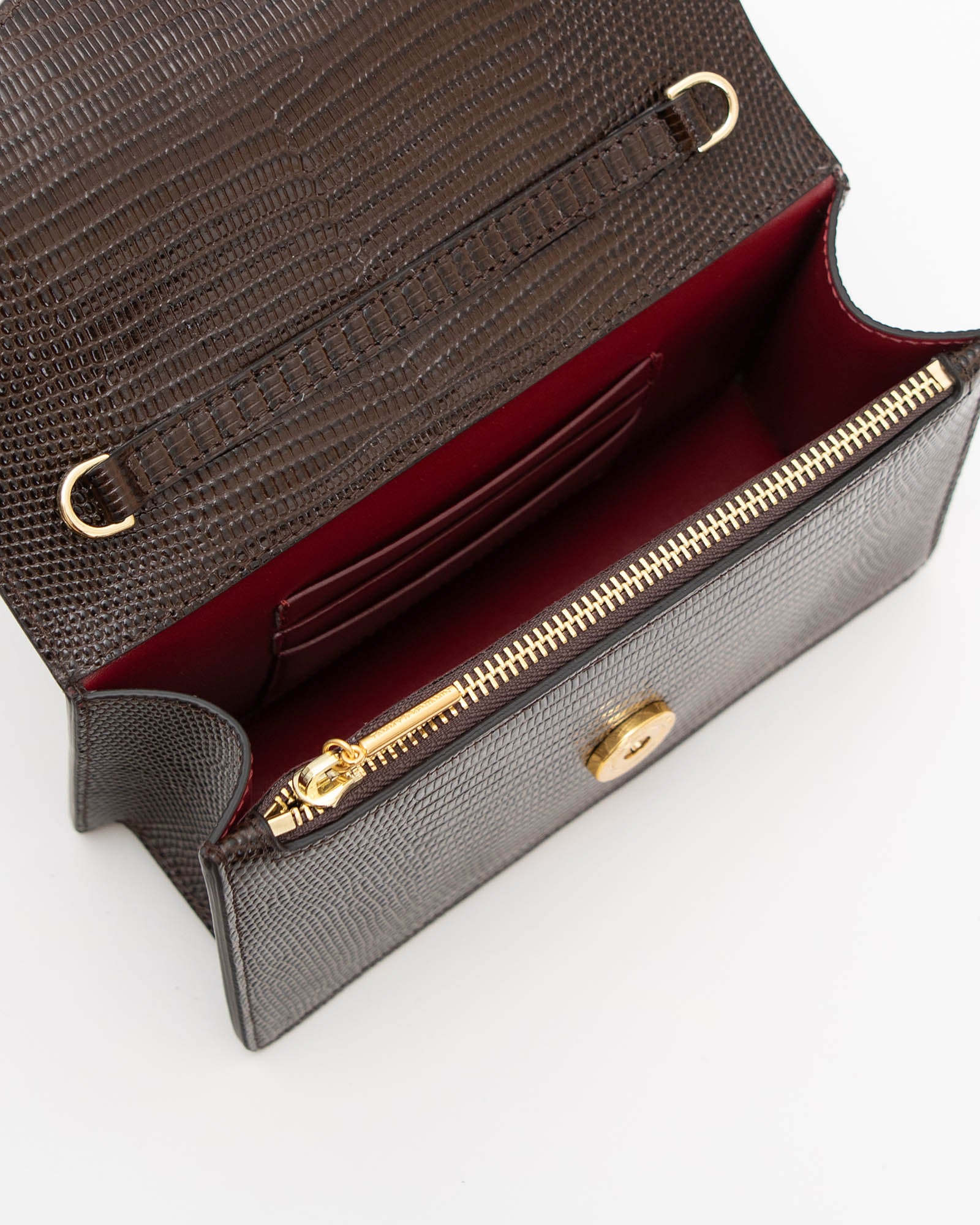 ELEANOR - Brun - Embossé Lézard