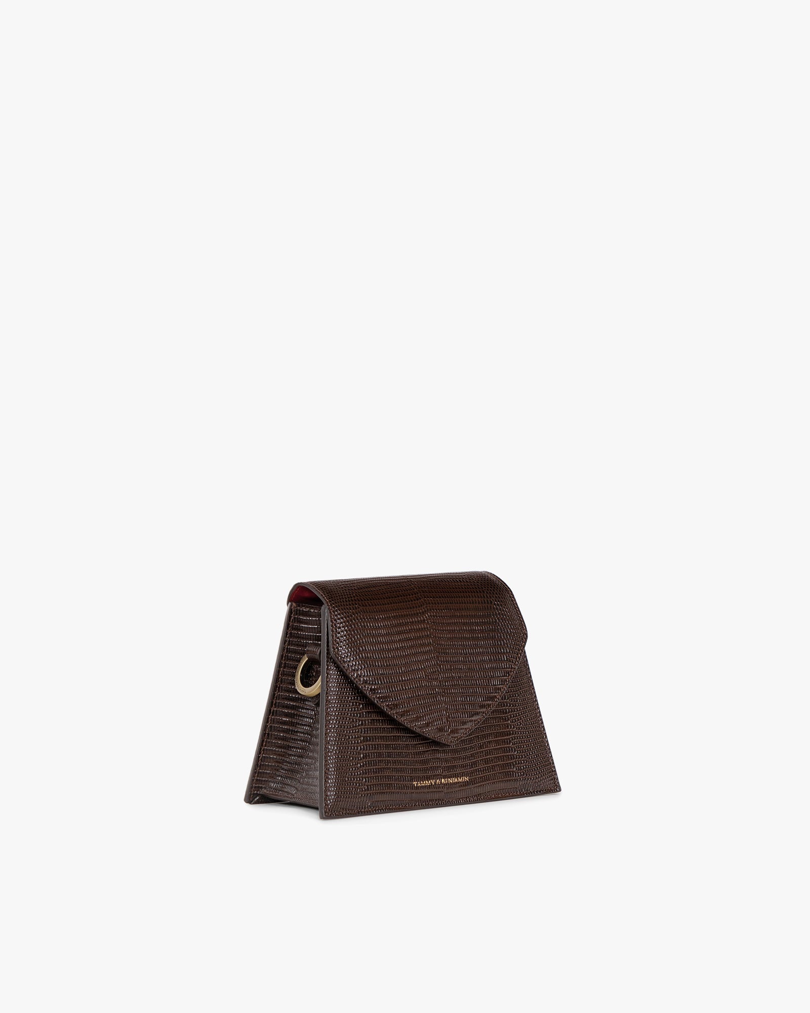 GABRIELLE - Brun - Embossé Lézard