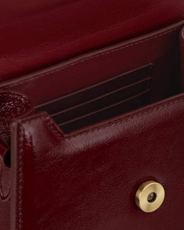 GABRIELLE - Burgundy naplak - Showroom Sale