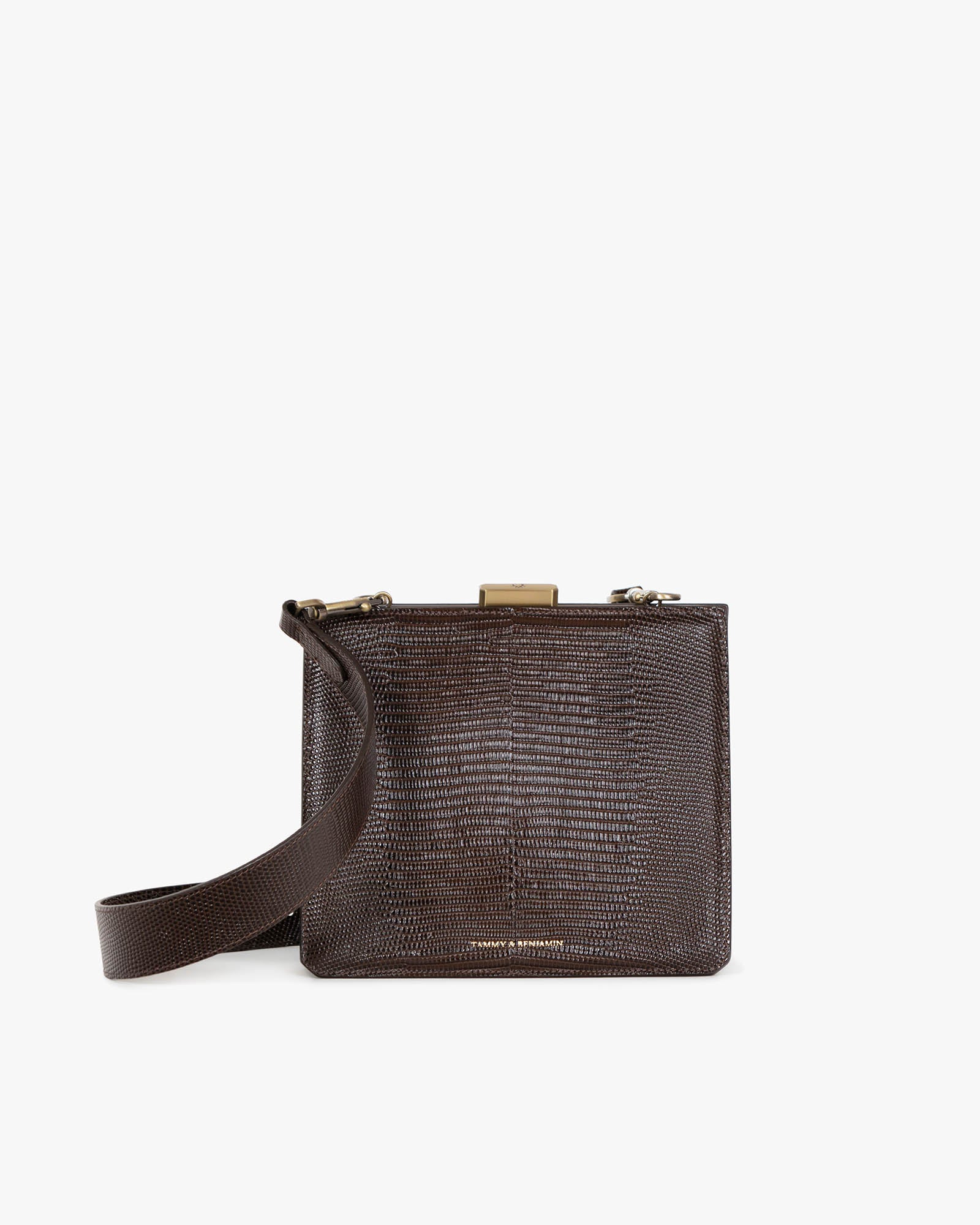 JUDE - Brun - Embossé Lézard