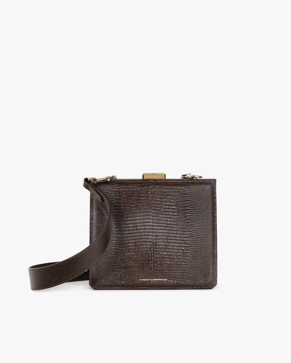 JUDE - Brun - Embossé Lézard