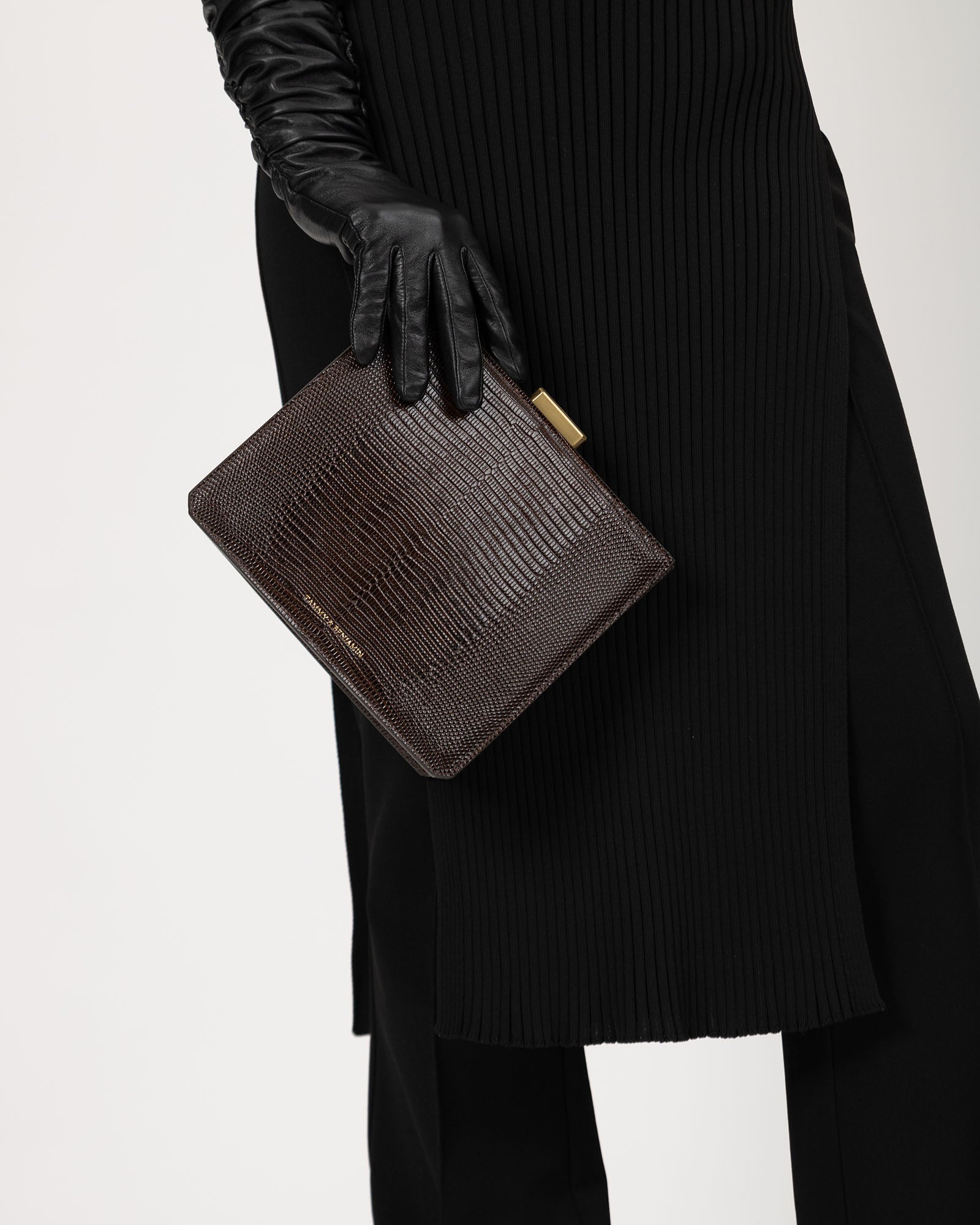 JUDE - Brun - Embossé Lézard