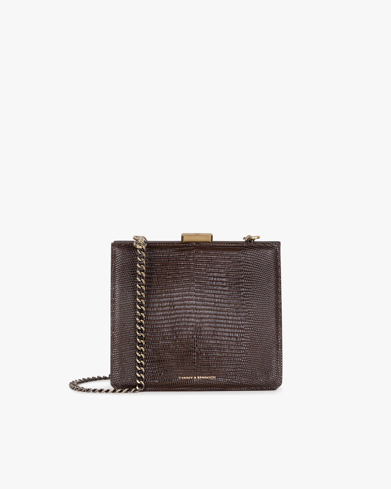 JUDE - Brun - Embossé Lézard