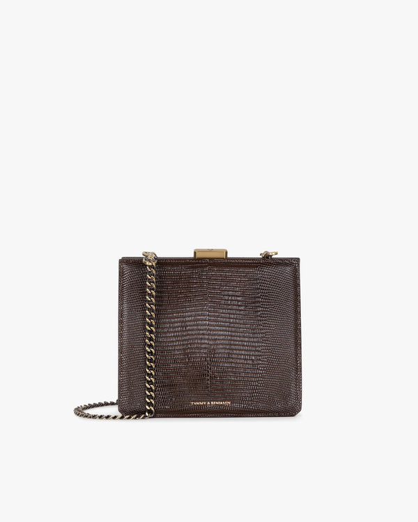 JUDE - Brun - Embossé Lézard