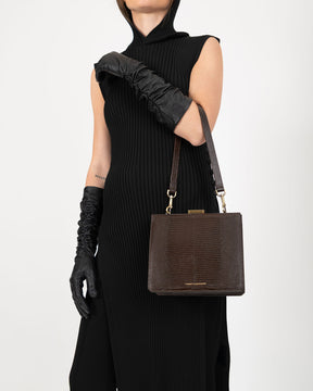 JUDE - Brun - Embossé Lézard