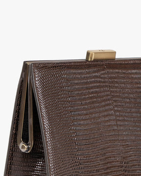 JUDE - Brun - Embossé Lézard