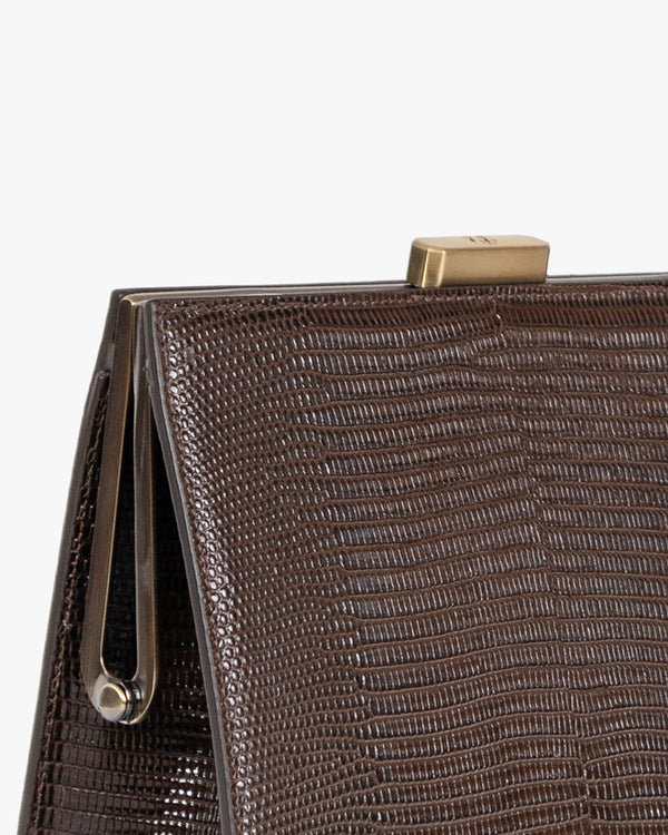 JUDE - Brun - Embossé Lézard