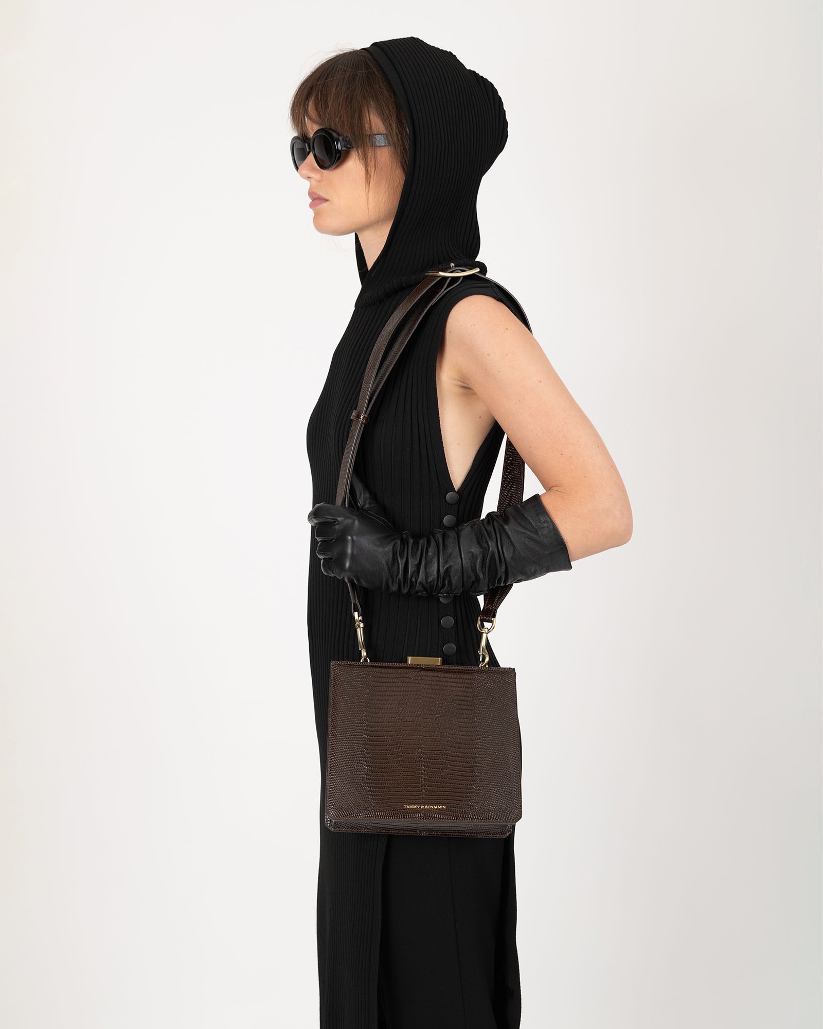 JUDE - Brun - Embossé Lézard