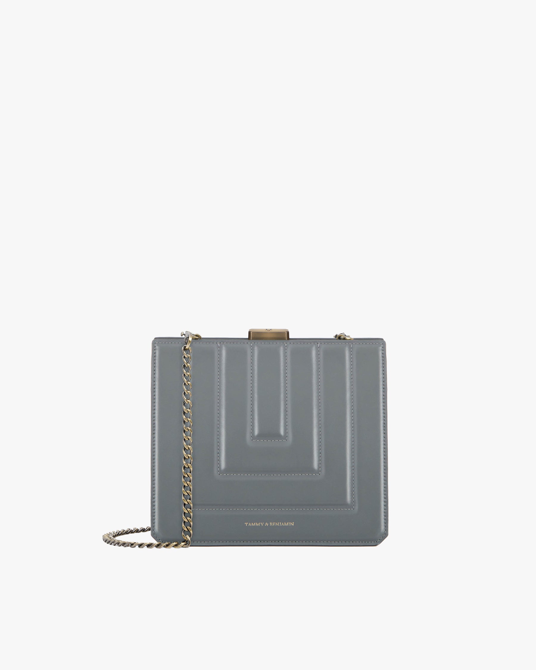 JUDE - Gris asphalte matelassé