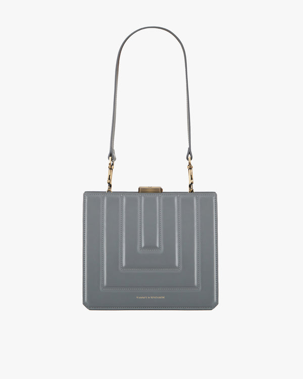 JUDE - Gris asphalte matelassé