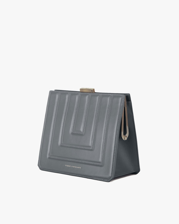 JUDE - Gris asphalte matelassé