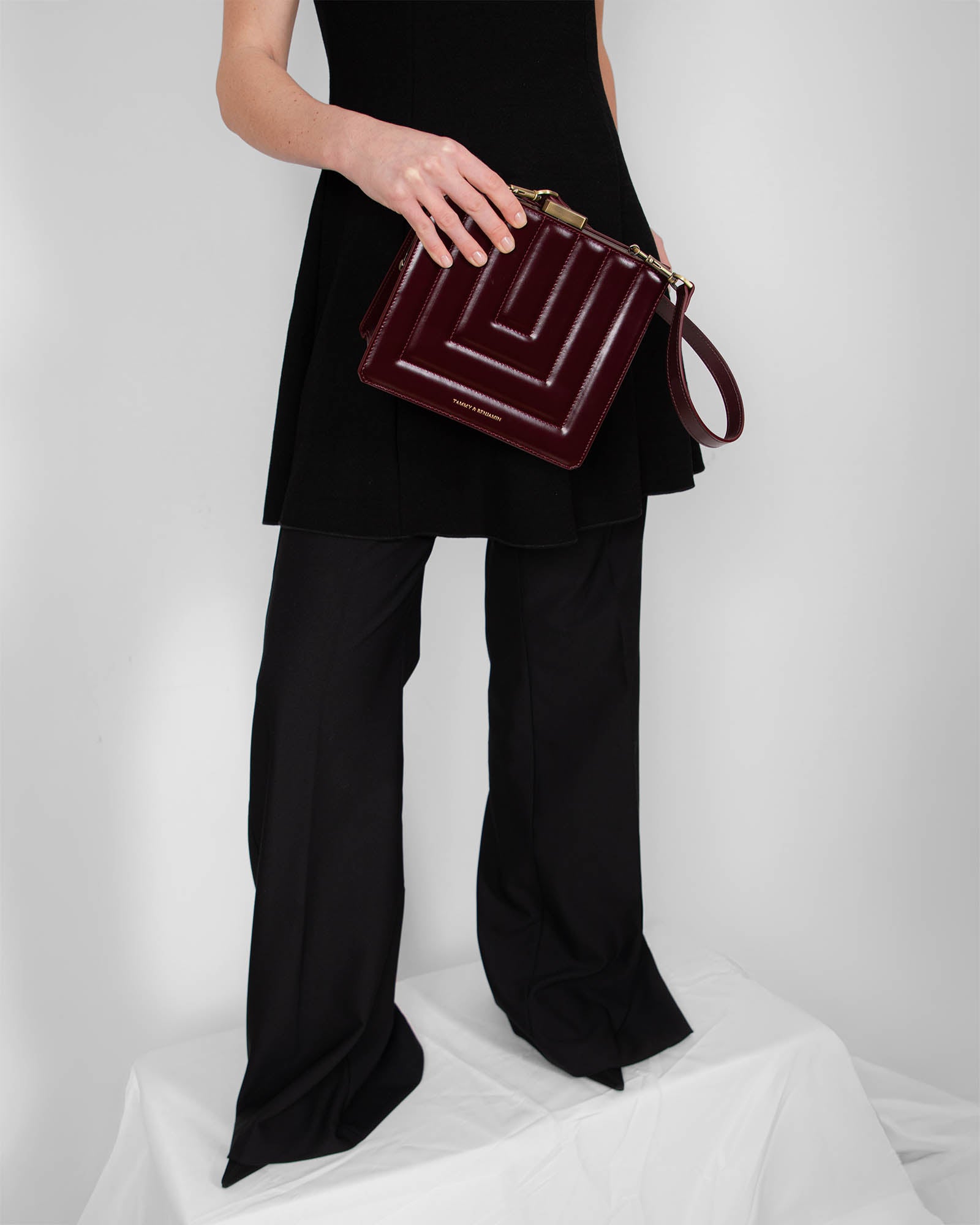 JUDE - Mahogany matelassé