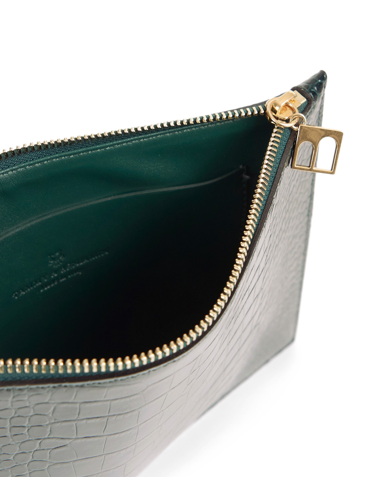 LANE - Vert - Embossé Crocodile