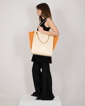 LEXI GM - Ivoire et orange