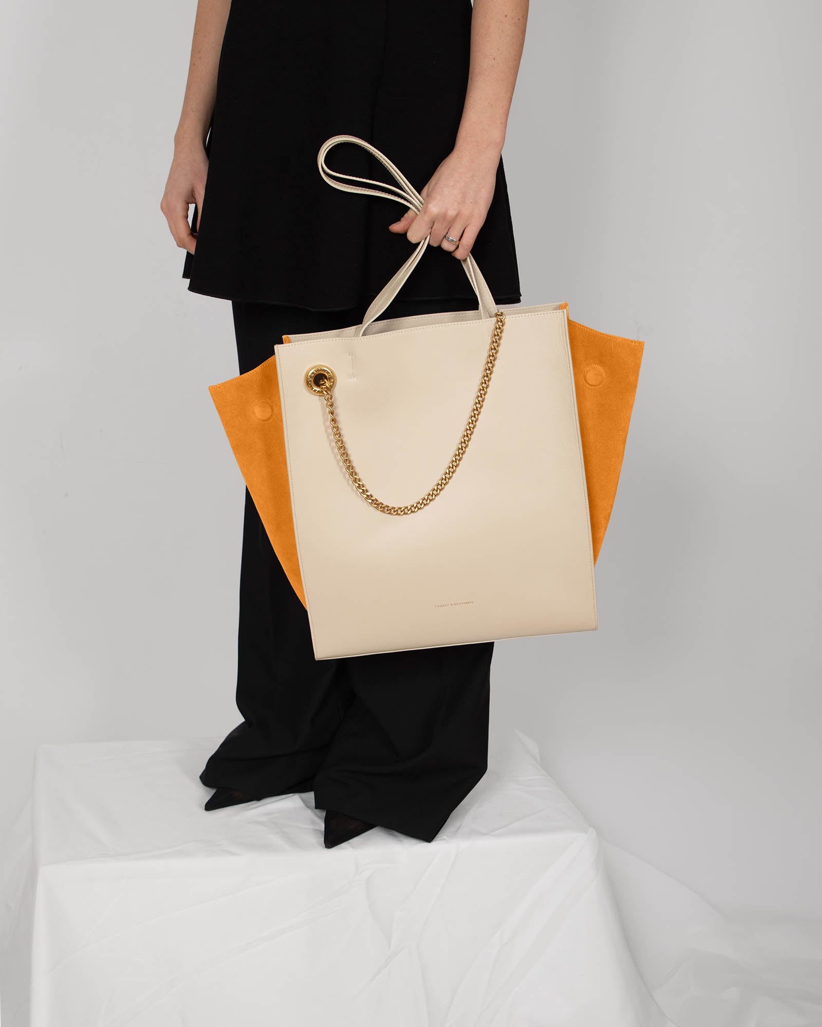 LEXI GM - Ivoire et orange