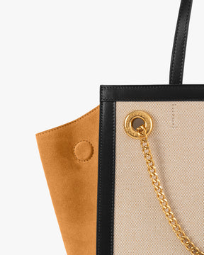 LEXI MM - Toile & orange