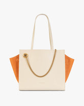 LEXI MM - Ivoire et orange