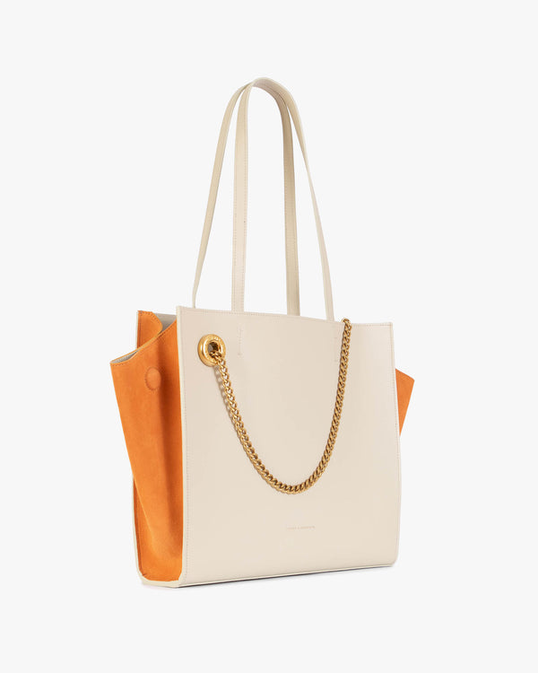 LEXI MM - Ivoire et orange