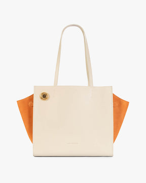 LEXI MM - Ivoire et orange