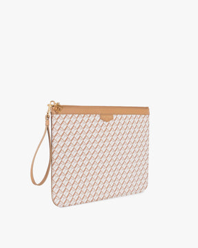 POUCH GM MONOGRAM - Tan