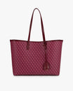 TOTE MONOGRAM - Burgundy