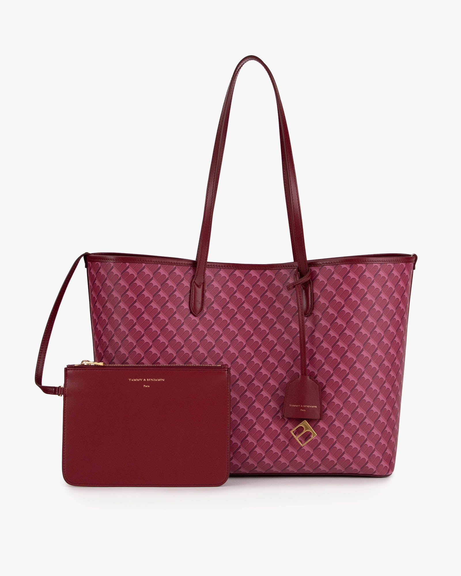 TOTE MONOGRAM - Bordeaux