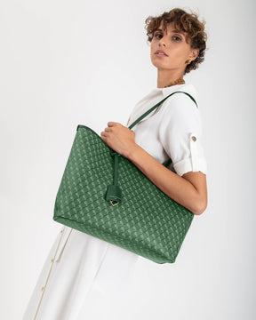 TOTE MONOGRAM - Vert