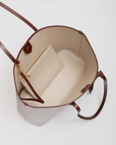 TOTE MONOGRAM - Sable|upsale-option--bouton-pression-magnetique-sable