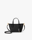 SHOPPER NANO - Black monogram
