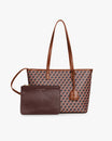 TOTE MONOGRAM PM - Brun