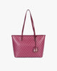 TOTE MONOGRAM PM - Burgundy