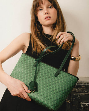 TOTE MONOGRAM PM - Green