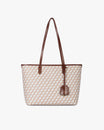 TOTE MONOGRAM PM - Tan et brun